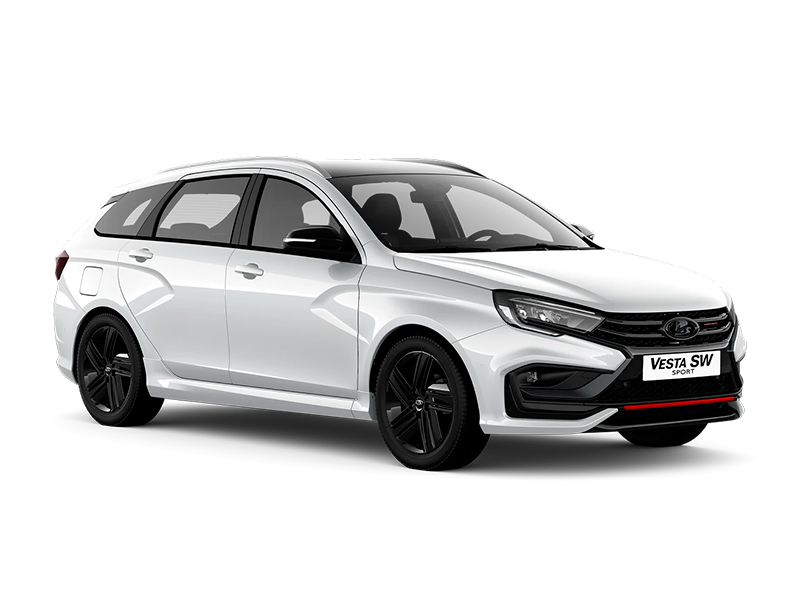 Купить Lada Vesta SW Sport в Екатеринбурге - Белый "Ледниковый" (221)